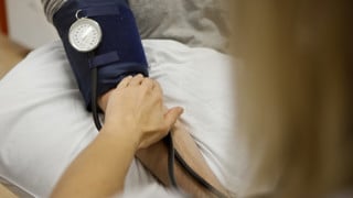 Bild på patient i vården
