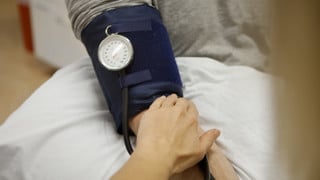 Bild på patient i vården