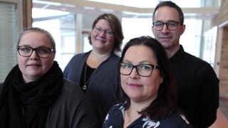 Bild på deltagare vattenreningsprojekt