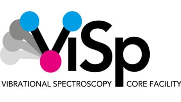 logotype of Vibrational Spectroscopy Core Facility (ViSp)