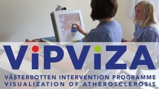 Image on an examination including logotype.